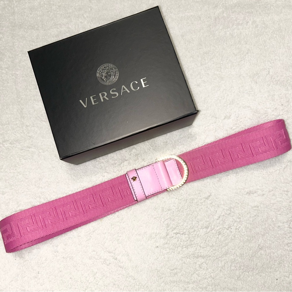 Versace Pink Women's Belt
